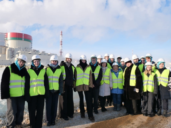 Technopark students visited Belarusian NPP