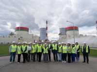 Belarusian NPP specialists organized a technical tour for SPA “Beltopgaz” management staff to the nuclear power plant site