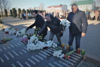 Представители Белорусской АЭС приняли участие в митинге-реквиеме